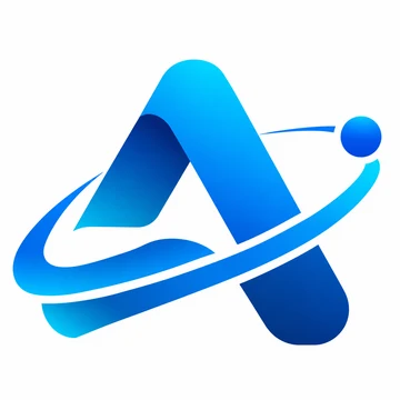 TriCosmos blue orbital logo